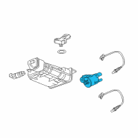 OEM GMC Acadia Purge Control Valve Diagram - 12630282