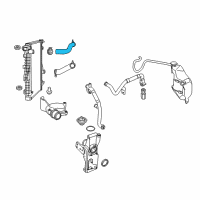 OEM Dodge Ram 2500 Hose-Radiator Outlet Diagram - 55056955AA