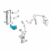 OEM 2007 Dodge Ram 3500 Housing-THERMOSTAT Diagram - 68145495AA