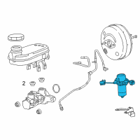 OEM 2021 Ram ProMaster 2500 Pump-Air Diagram - 68239633AB