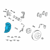 OEM 2012 Scion tC Dust Shield Diagram - 47781-0R010