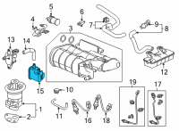 OEM Acura Joint, Purge Diagram - 36166-R9S-A01