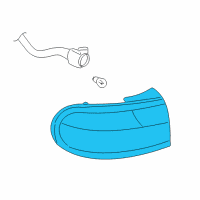 OEM 2004 Chevrolet Classic Lamp Asm-Back Up & Tail Diagram - 15894727