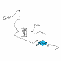 OEM 2020 GMC Terrain Vapor Canister Diagram - 84880463