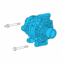 OEM 2022 Chevrolet Spark Alternator Diagram - 42527306