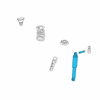 OEM Chevrolet Traverse Shock Diagram - 20832849