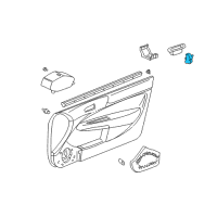 OEM 2000 Honda Civic Switch (Classy Gray) Diagram - 35755-S03-A11ZB