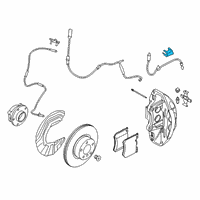 OEM 2022 BMW 330i BRACKET FOR BRAKE HOSE, FRON Diagram - 34-30-6-877-751