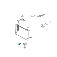 OEM 2009 Toyota Prius Fan Switch Diagram - 89427-47010