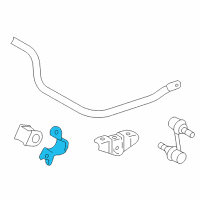 OEM 2014 Toyota Tacoma Bushing Bracket Diagram - 48823-AD010