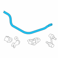 OEM Toyota Stabilizer Bar Diagram - 48812-AD030