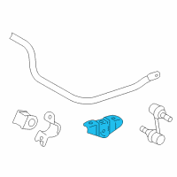 OEM 2007 Toyota Tacoma Bracket Diagram - 48824-04010