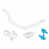 OEM 2005 Toyota Tacoma Stabilizer Link Diagram - 48830-AD020