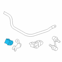 OEM 2012 Toyota Tacoma Bushings Diagram - 48818-AD010