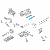 OEM 2020 Ford F-150 Manifold Gasket Diagram - JL3Z-9439-A
