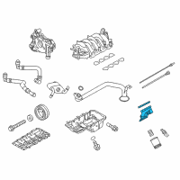 OEM 2020 Ford Mustang Adapter Diagram - JR3Z-6881-A