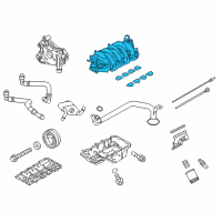 OEM Ford Intake Manifold Diagram - JR3Z-9424-A
