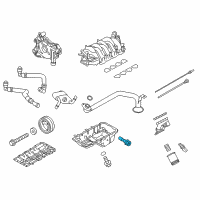 OEM 2020 Ford Mustang Oil Level Sensor Diagram - BL3Z-6C624-A