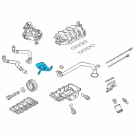 OEM 2022 Ford Mustang Oil Cooler Diagram - FR3Z-6A642-A