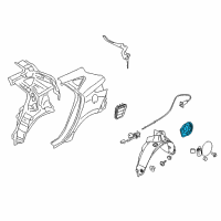 OEM 2013 Hyundai Tucson Housing Assembly-Fuel Filler Diagram - 71531-2S000