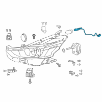 OEM Toyota Prius V Wire Harness Diagram - 81125-47660