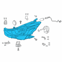 OEM 2015 Toyota Prius V Composite Assembly Diagram - 81140-47670