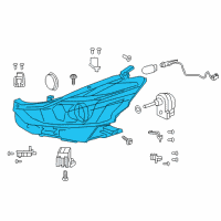 OEM 2016 Toyota Prius V Composite Assembly Diagram - 81140-47670