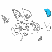 OEM Honda CR-V Skullcap (Modern Steel Metallic) Diagram - 76201-T1W-A01ZE