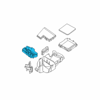 OEM Nissan Sentra Frame-Relay Box Diagram - 24384-ET80A