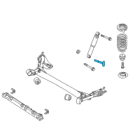 OEM 2017 Kia Forte5 Bolt Diagram - 551171M000