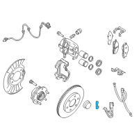 OEM Infiniti M35 Pin-COTTER Diagram - 40073-0L700