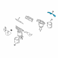 OEM Ford Police Interceptor Sedan Upper Shield Diagram - FB5Z-9A462-A