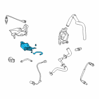 OEM 2010 Lexus HS250h Vapor Canister Diagram - 77740-75010