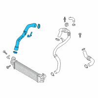OEM Ford Fusion Outlet Hose Diagram - HP5Z-6F073-A