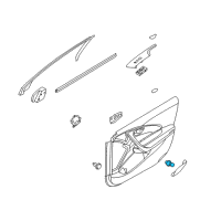 OEM 2015 Hyundai Genesis Lamp Assembly-Door Courtesy, LH Diagram - 92630-4D010