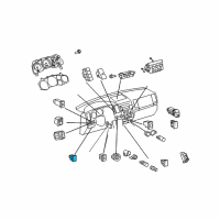 OEM 2017 Toyota Sequoia Switch Diagram - 84874-0C011