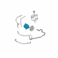 OEM 2009 Pontiac G6 PUMP ASM, P/S Diagram - 19420637