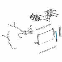 OEM Chevrolet Silverado 1500 LD Drier Diagram - 22996648