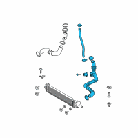 OEM Ford Outlet Tube Diagram - HG9Z-6C646-A