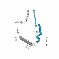 OEM 2019 Ford Fusion Outlet Tube Diagram - HG9Z-6C646-A