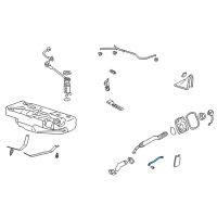 OEM Pontiac WIRE, Fuel Tank Filler Neck Diagram - 25703573