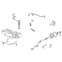 OEM Chevrolet Level Sensor Seal Diagram - 25712454