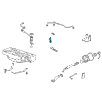 OEM 2004 Oldsmobile Silhouette Fuel Gauge Sending Unit Diagram - 88964333