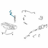 OEM Buick LeSabre Harness Asm-Fuel Level Sensor Wiring Diagram - 12178462