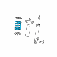 OEM 2010 Buick LaCrosse Spring Diagram - 13298249