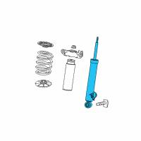 OEM 2010 Buick LaCrosse Strut Diagram - 20901064