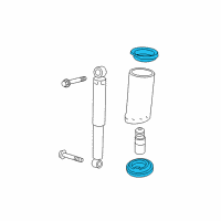 OEM Chevrolet Upper Insulator Diagram - 15882987