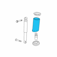 OEM Chevrolet Equinox Spring Diagram - 15775613