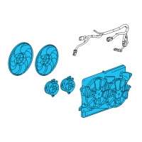 OEM Buick LaCrosse CONDENSER ASM-A/C Diagram - 84297680