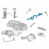 OEM Chrysler 200 Tube-Fuel Filler Diagram - 68156260AE